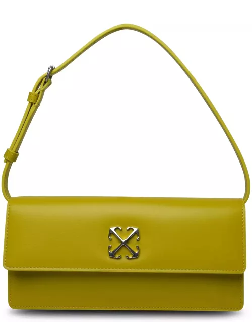Off-White Lime Leather Bag