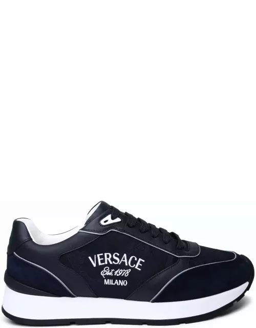 Versace Suede Blend Sneaker