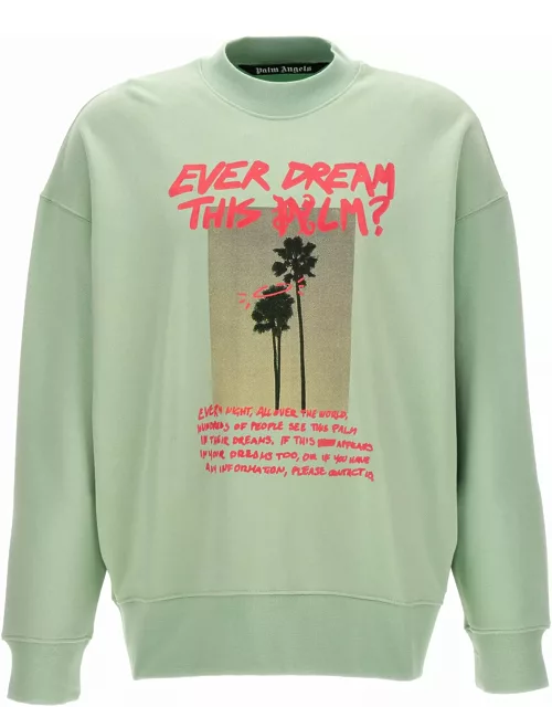 Palm Angels Sweatshirt With Palm Dream Logo