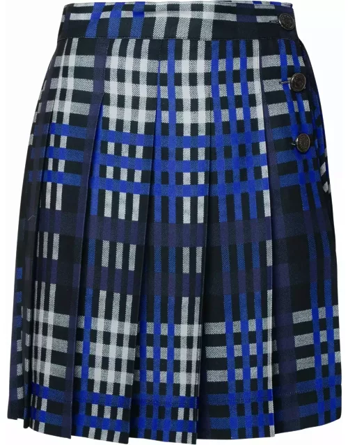 MSGM Two-tone Polyester Skirt