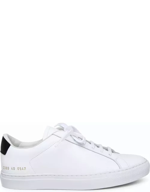 Common Projects White Leather Sneaker