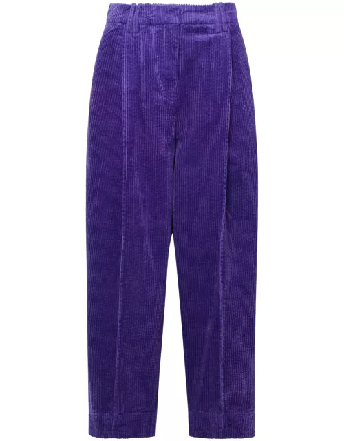 Ganni corduroy Purple Corduroy Pant