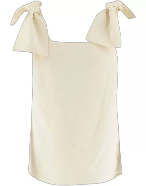 Chloé Tank Top With Bow On The Strap