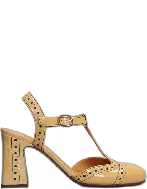 Chie Mihara Mira Pumps In Beige Leather