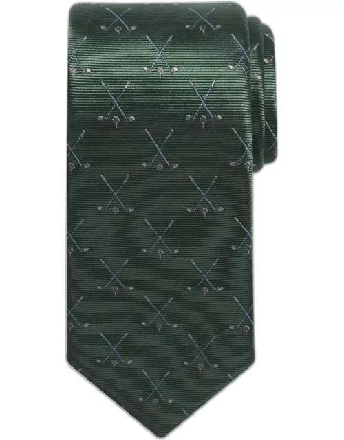JoS. A. Bank Men's Golf Clubs Tie, Green, One