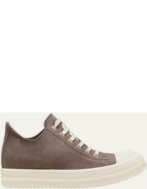 Scarpe Pelle Low-Top Leather Sneaker