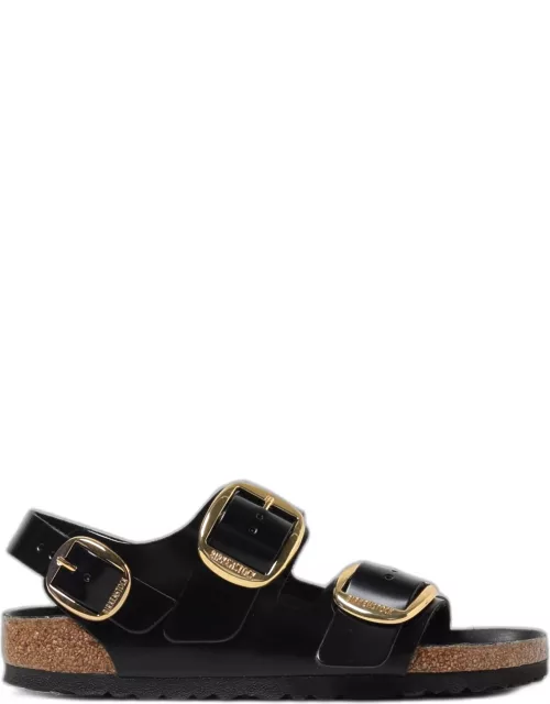 Flat Sandals BIRKENSTOCK Woman colour Black