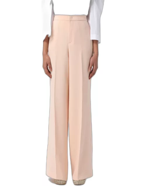 Trousers TWINSET Woman colour Pink