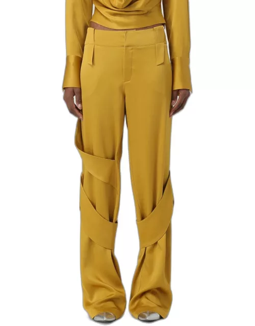 Trousers BLUMARINE Woman colour Yellow