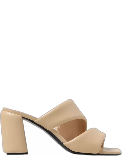 Heeled Sandals SERGIO ROSSI Woman colour Beige