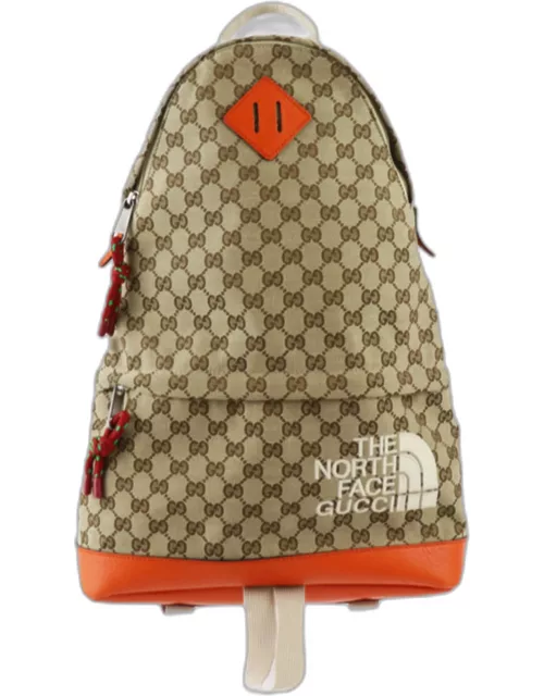 Gucci x THE NORTH FACE Collaboration GG Canvas Medium Backpack
