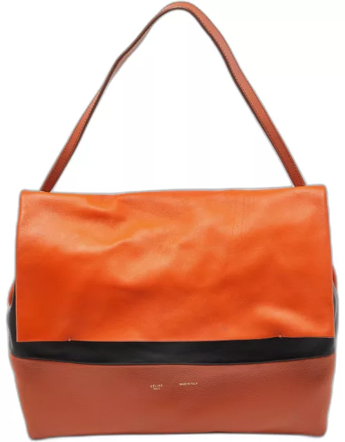 Celine Tri Color Leather All Soft Shoulder Bag