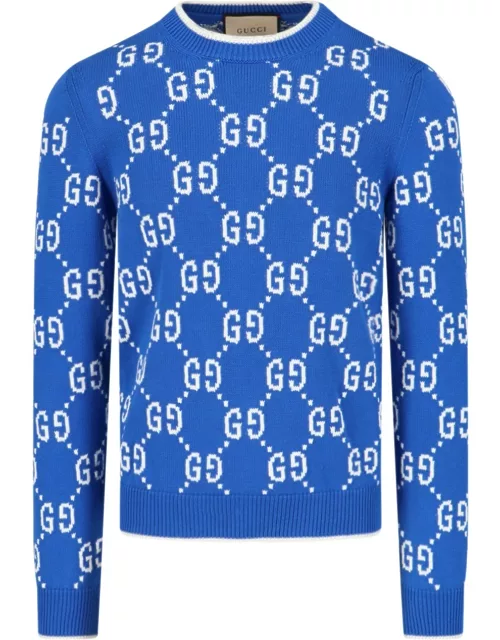 Gucci 'Gg' Crew Neck Sweater