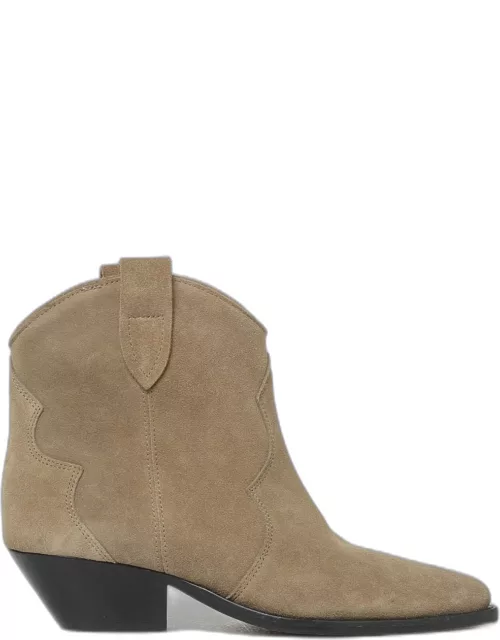 Flat Ankle Boots ISABEL MARANT Woman colour Silver