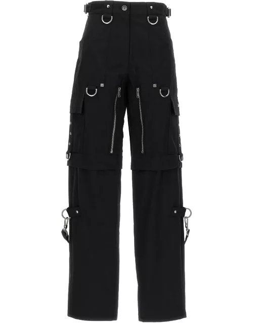 Givenchy Two In One Detachable Cargo Pants With Suspender