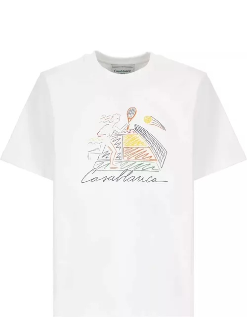 Casablanca Jeu De Crayon T-shirt