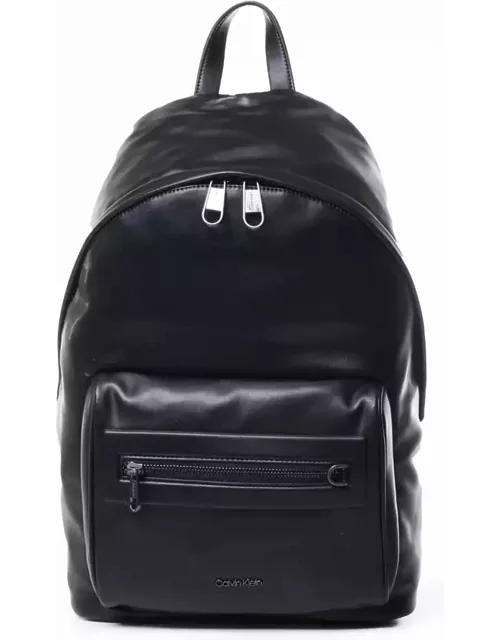 Calvin Klein Faux Leather Backpack
