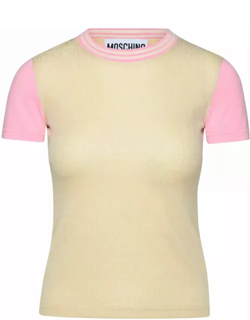 Moschino Multicolor Cotton Blend T-shirt
