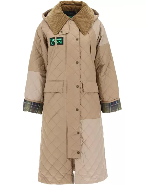 Barbour Burghley Quilted Trench Coat