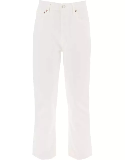 AGOLDE Riley High-waisted Cropped Jean