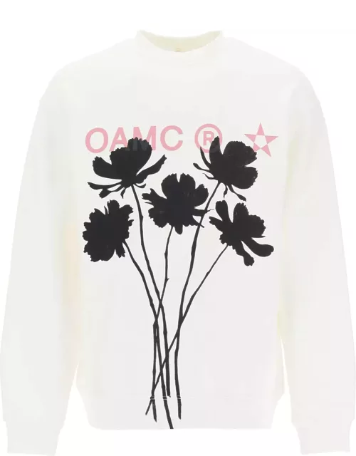 OAMC Whiff Sweatshirt With Graphic Print