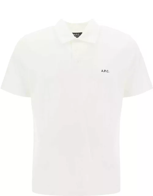 A.P.C. Austin Polo Shirt With Logo Embroidery