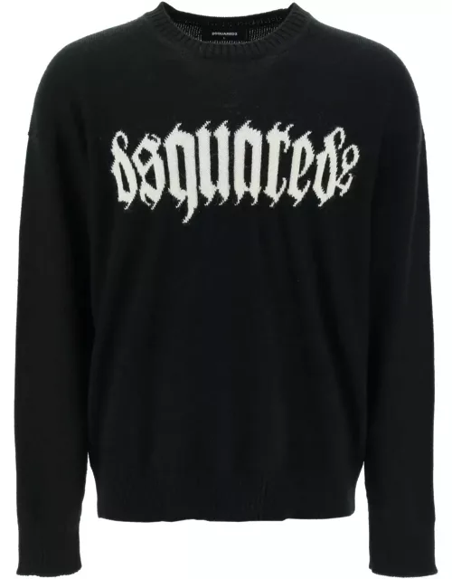 Dsquared2 Gothic Logo Sweater