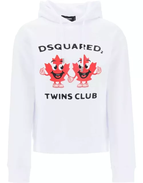 Dsquared2 Twins Club Hooded Sweatshirt