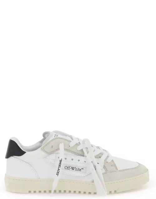 Off-White White And Beige 5.0 Sneaker