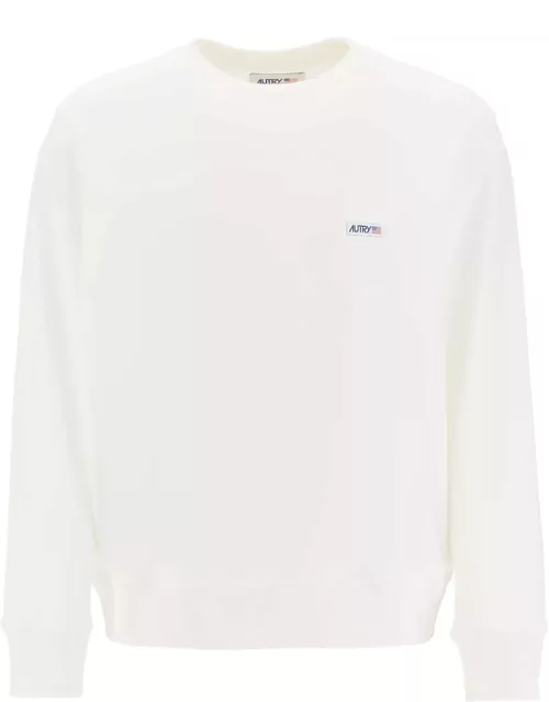 Autry Cotton Sweatshirt With Logo