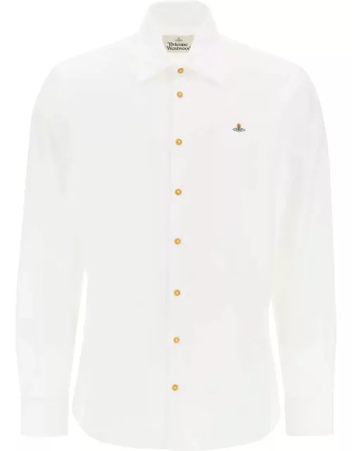 Vivienne Westwood Ghost Shirt With Orb Embroidery