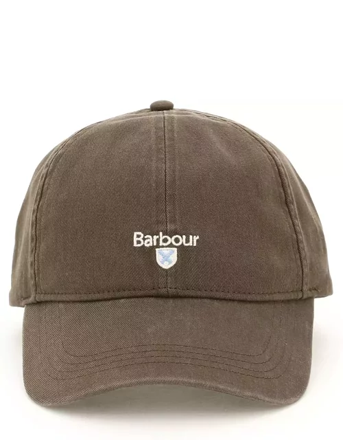 Barbour Logo Embroidered Baseball Cap