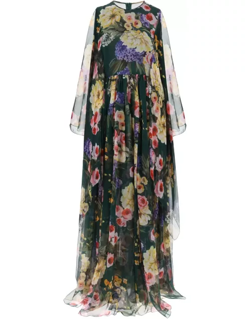 Dolce & Gabbana Floral Printed Maxi Dres