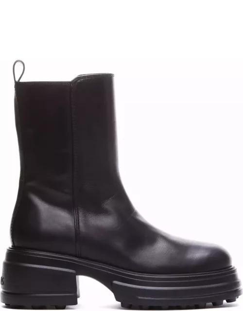 Tod's Leather Platform Boot