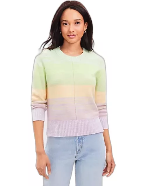 Loft Ombre Elbow Sleeve Sweater