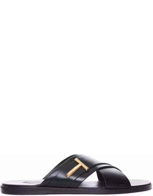 Tom Ford Leather Sandal