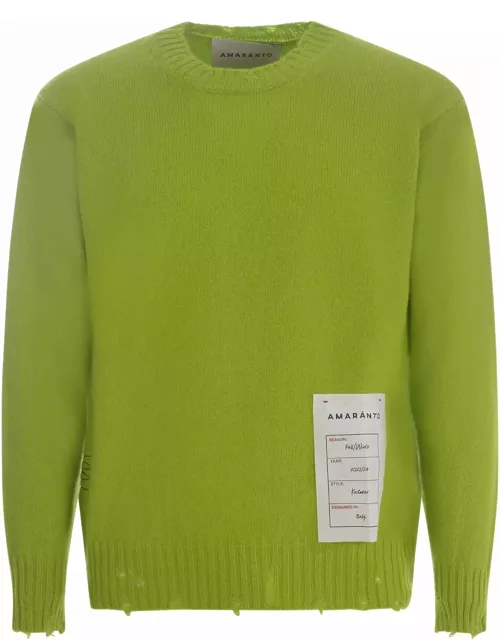 Sweater Amaranto Made Of Wool Blend