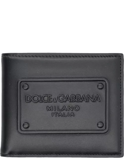 Dolce & Gabbana Bifold Wallet With Embossed Logo
