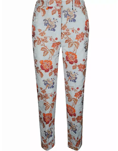 Etro Floral Print Trouser