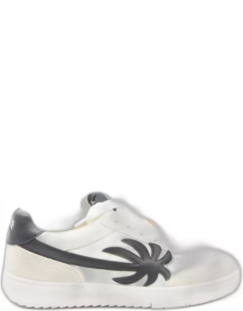Palm Angels palm Beach University White Leather Sneaker
