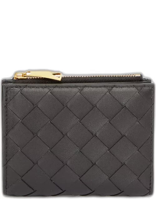 Bottega Veneta Black Leather Wallet