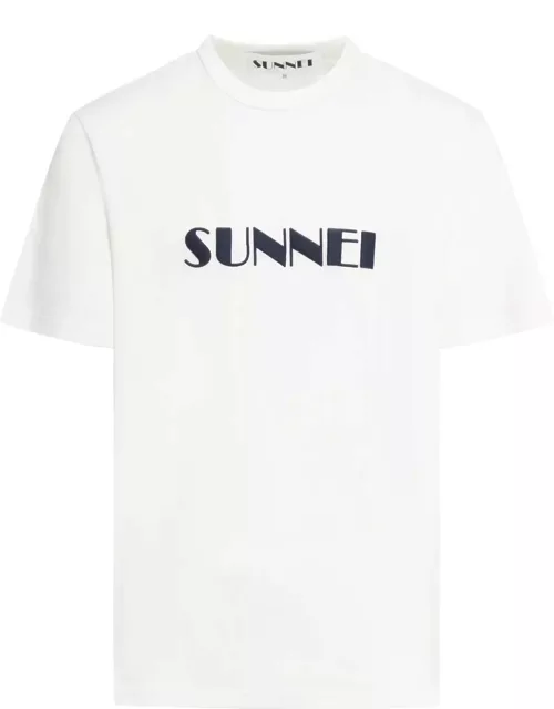 Sunnei Classic T-shirt Big Logo Embroidered