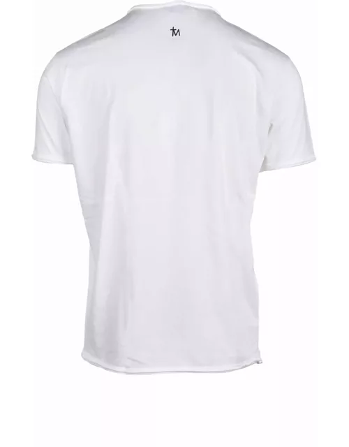 Daniele Alessandrini Mens White T-shirt