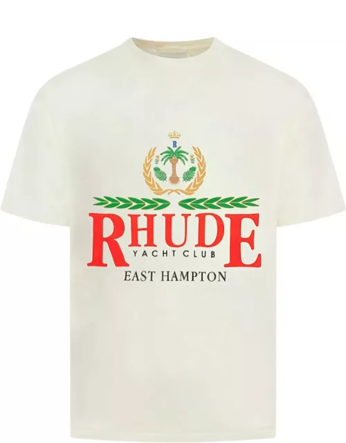 Rhude East Hampton Crest Tee