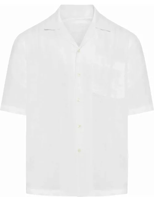 120% Lino Short Sleeve Men Shirt