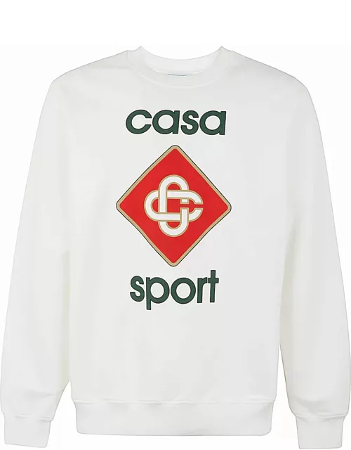 Casablanca Casa Sport Icon Screen Printed Sweatshirt