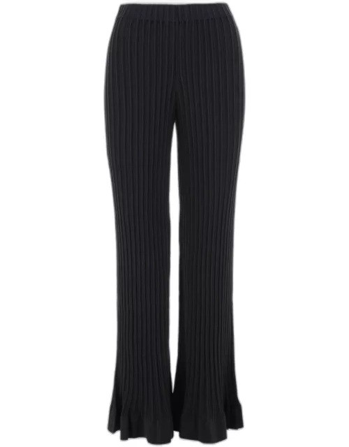 By Malene Birger Ribbed Cotton Blend Pant