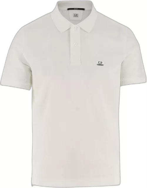 C.P. Company Cotton Blend Polo Shirt With Logo