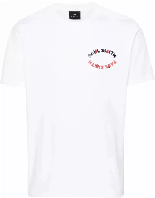 PS by Paul Smith Mens Reg Fit T-shirt Happy Eye