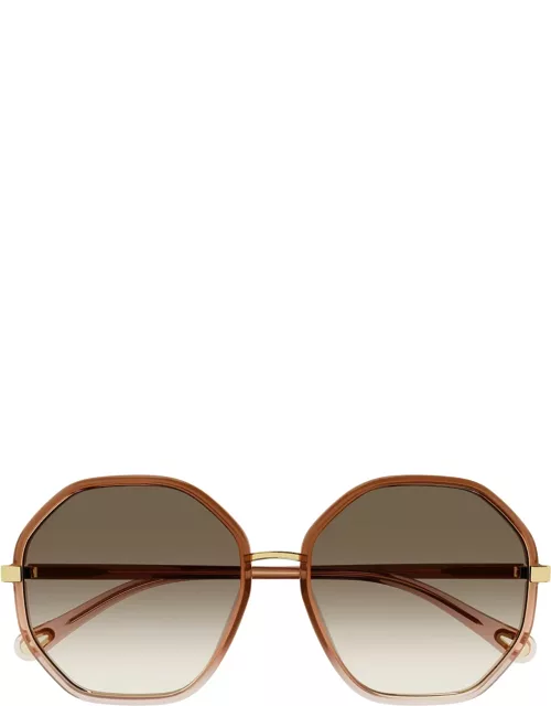 Chloé Eyewear Ch0133sa Brown Sunglasse